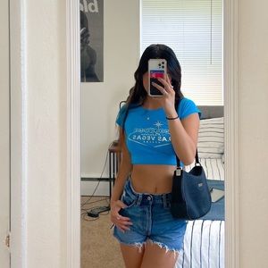 Blue Las Vegas Nevada Baby Tee